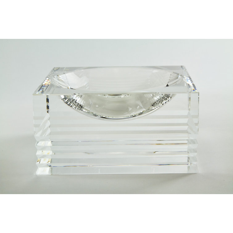 Everly Quinn Crystal Decorative Bowl Wayfair